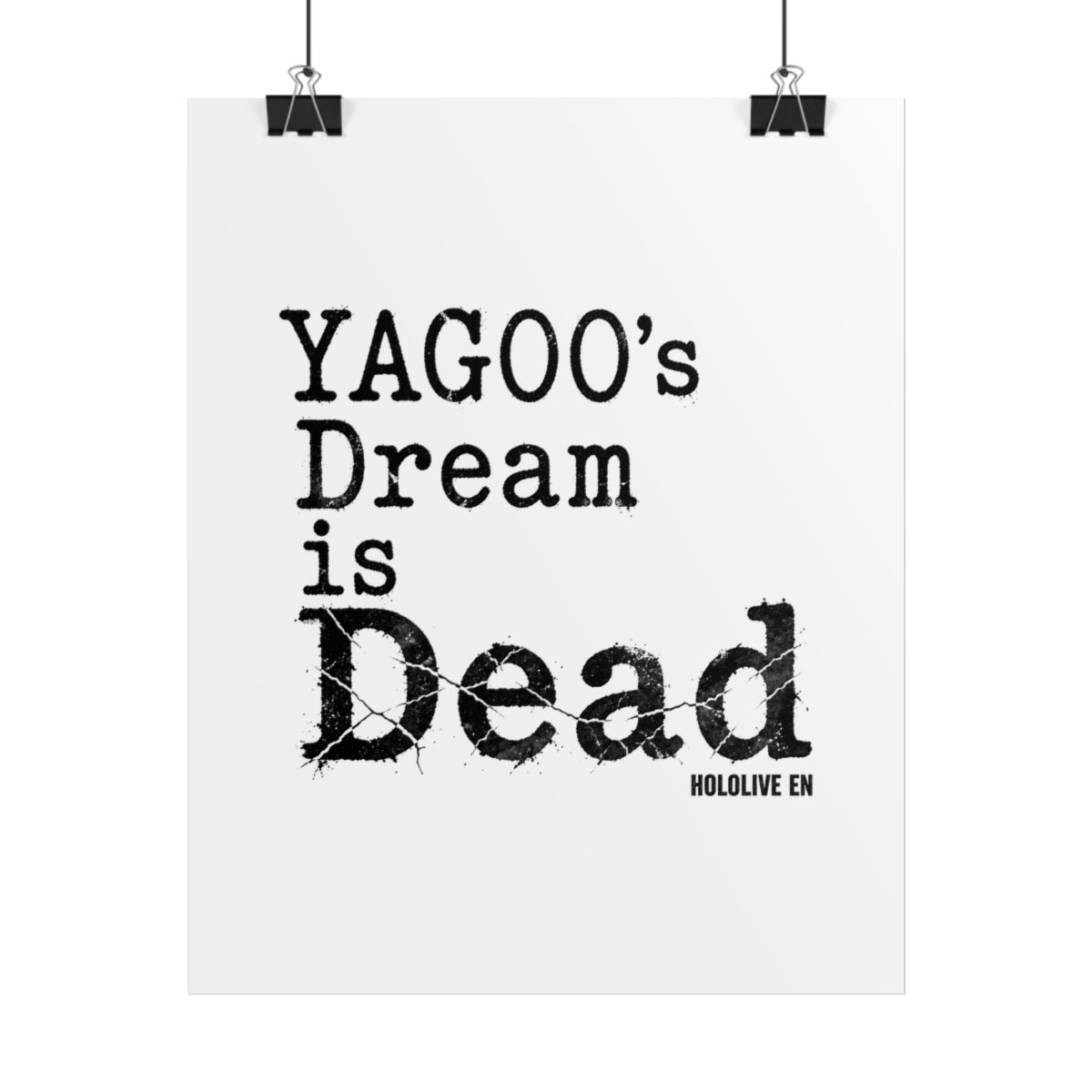 Hololive EN "YAGOO" Poster