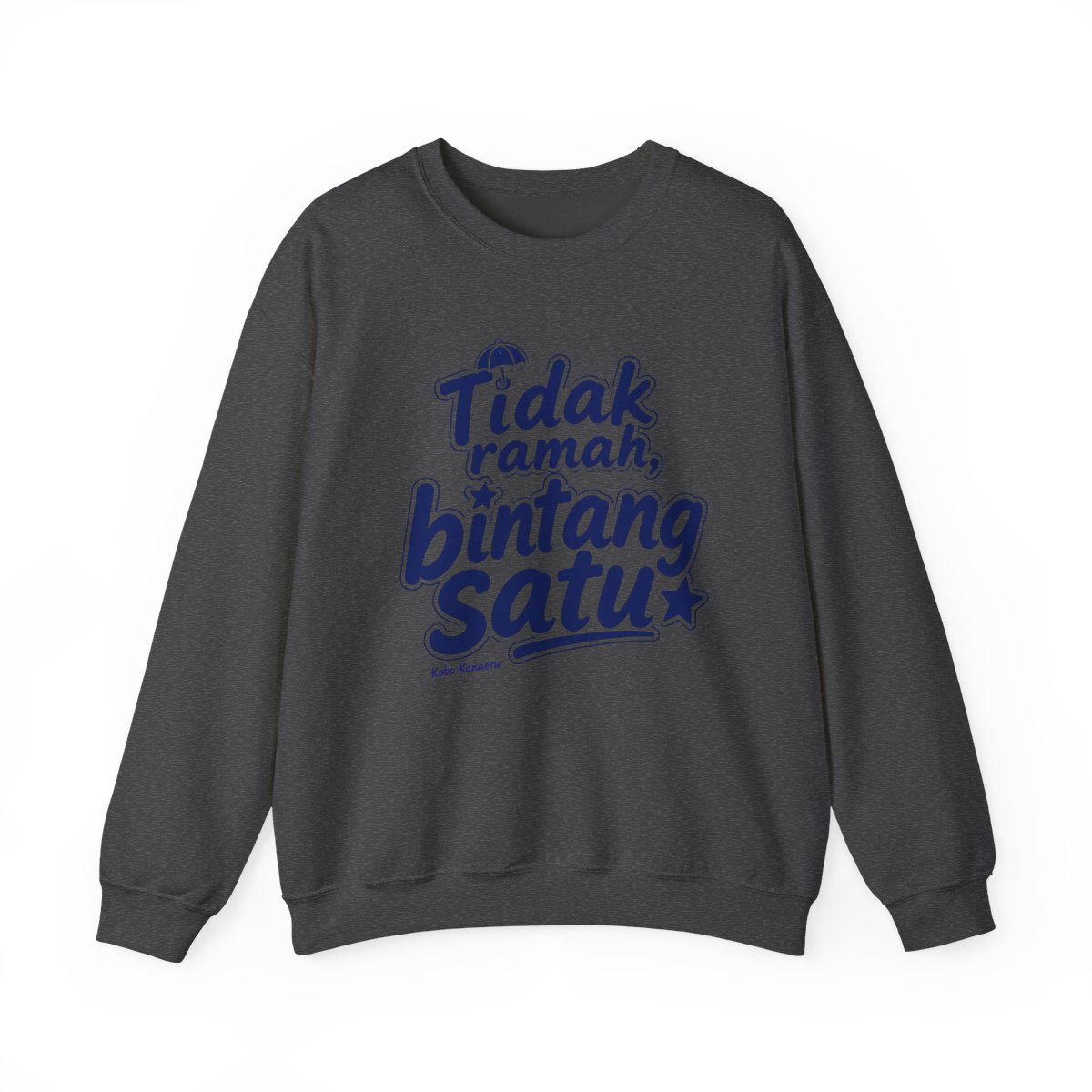 Kobo Kanaeru "Tidak ramah, bintang satu" Crewneck