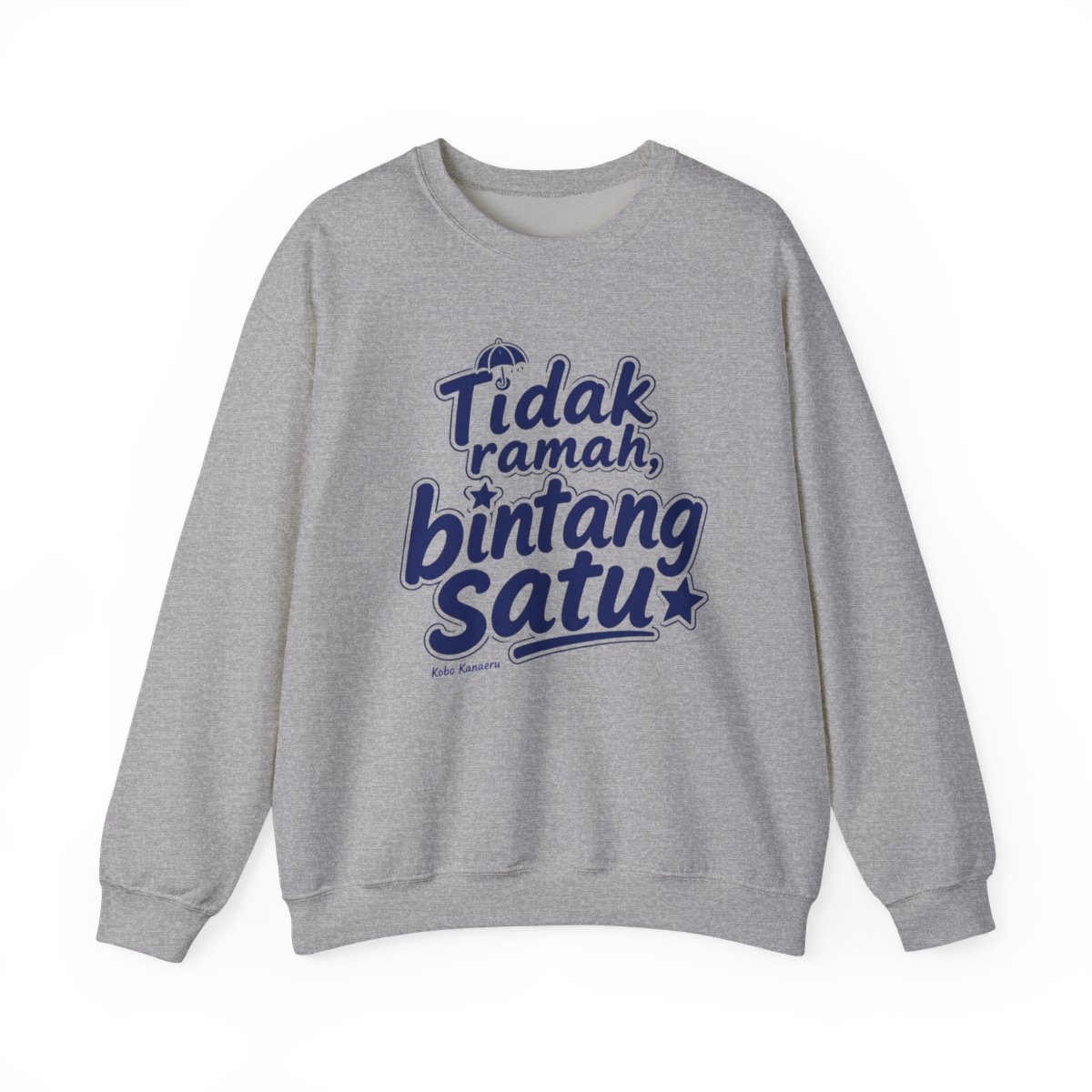 Kobo Kanaeru "Tidak ramah, bintang satu" Crewneck