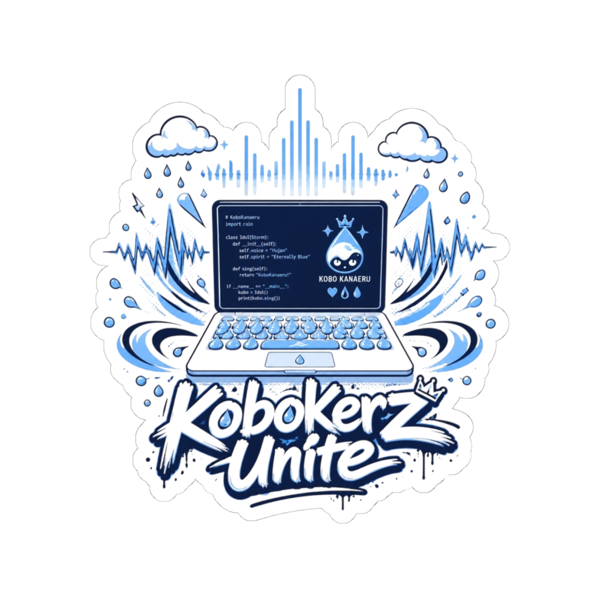 Kobo Kanaeru "Kobokerz Unite" Sticker