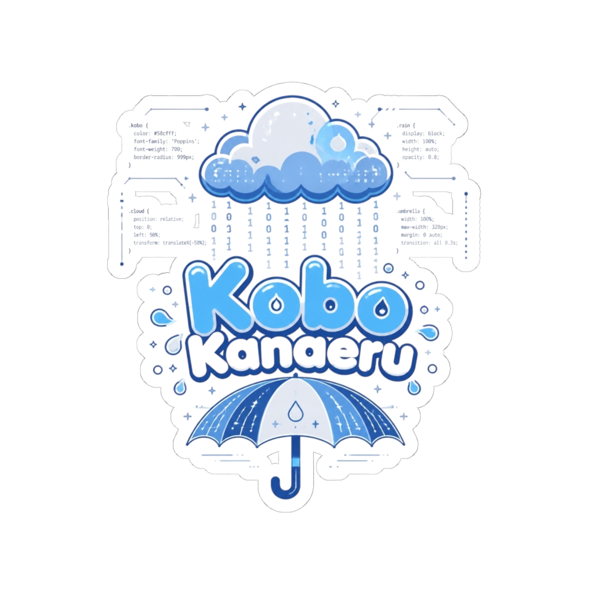 Kobo Kanaeru "Kobo Kanaeru" Sticker