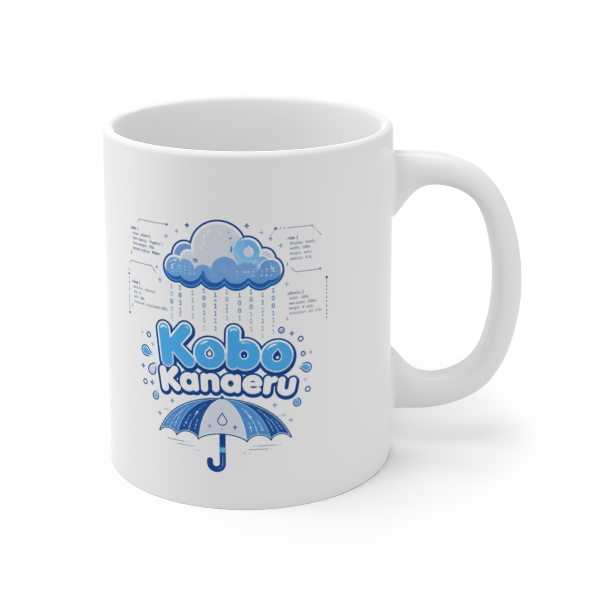 Kobo Kanaeru "Kobo Kanaeru" White Mug