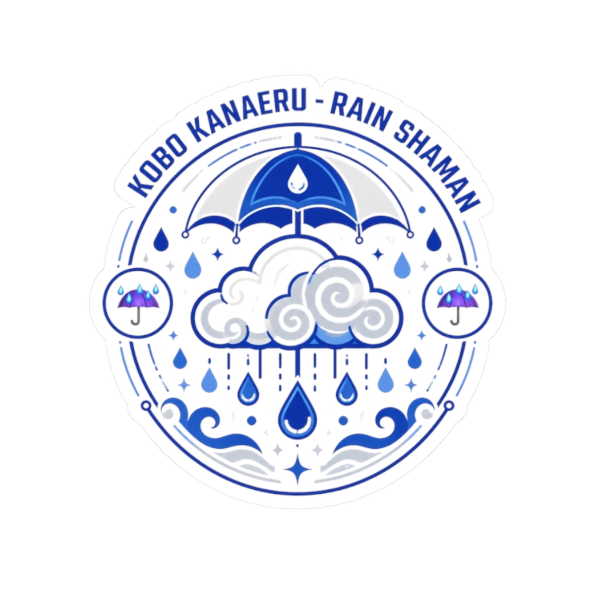 Kobo Kanaeru "Kobo Kanaeru - Rain Shaman" Sticker - alternate angle 1, merchandise