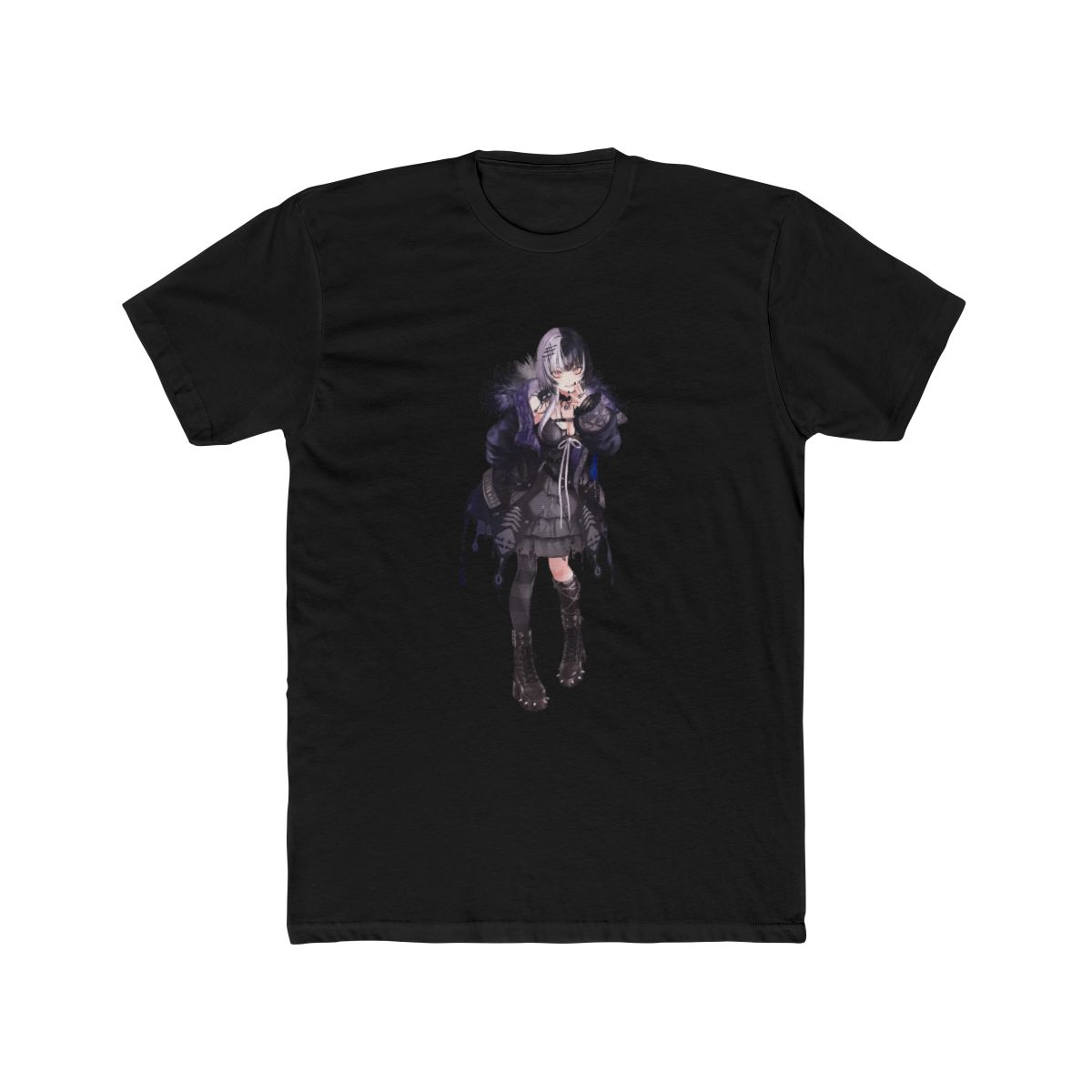 Hololive Black Cat Edition T Shirt | Hololive EN - alternate angle 3, merchandise