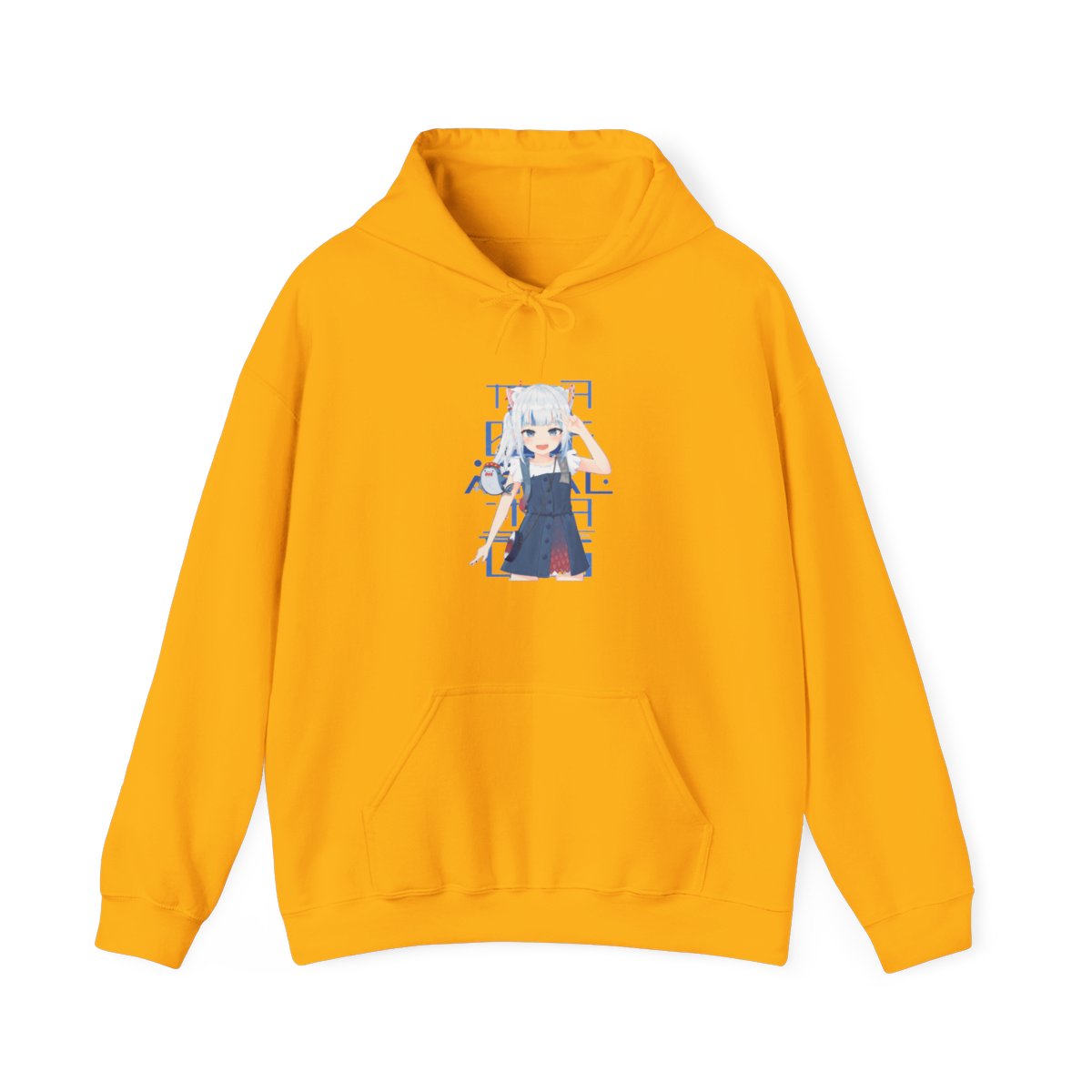 Hololive EN - Gawr Gura Hoodie - alternate angle 5, merchandise