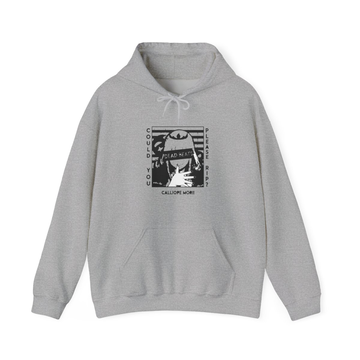 Calliope Mori Glitched Hoodie - Official hoodies merchandise