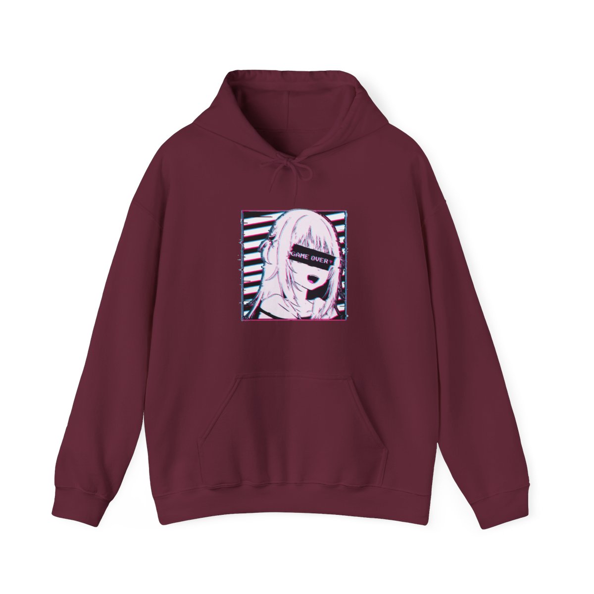 Gawr Gura Hololive En Glitched Hoodie