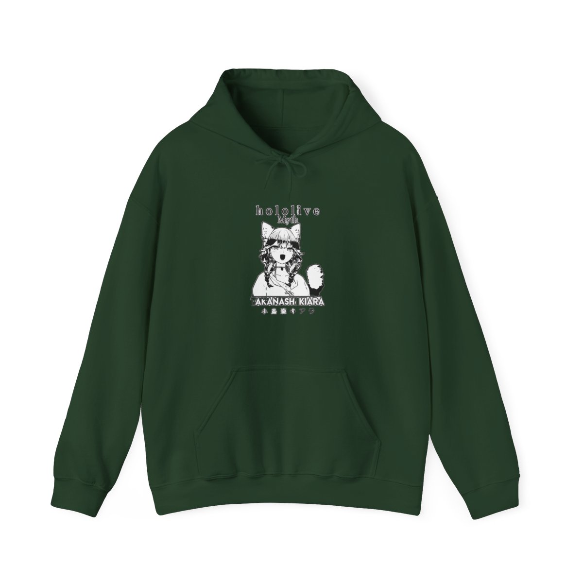 Takanashi Kiara Hololive English HoloMyth Hoodie - alternate angle 5, merchandise