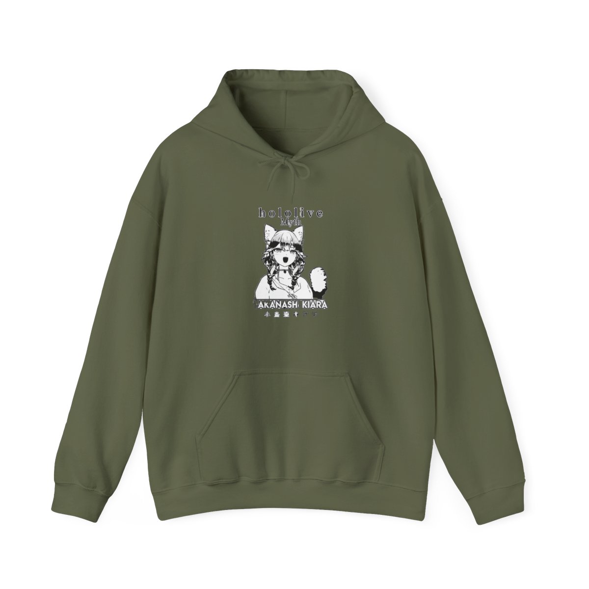 Takanashi Kiara Hololive English HoloMyth Hoodie - alternate angle 4, merchandise
