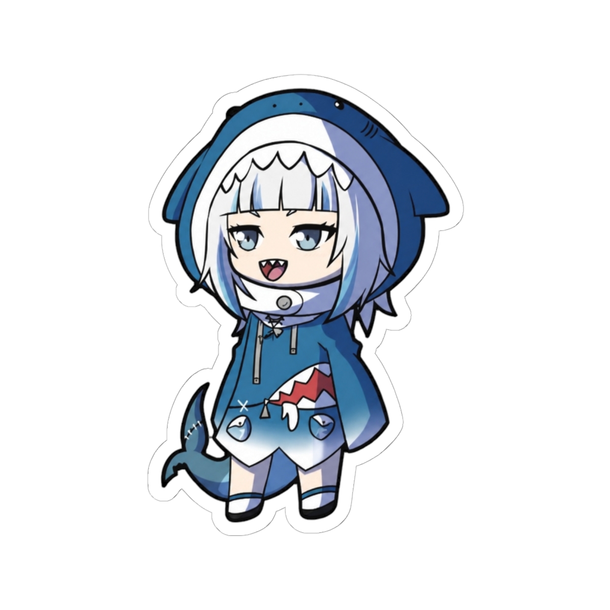 Chibi Gawr Gura - Hololive Sticker | Hololive EN