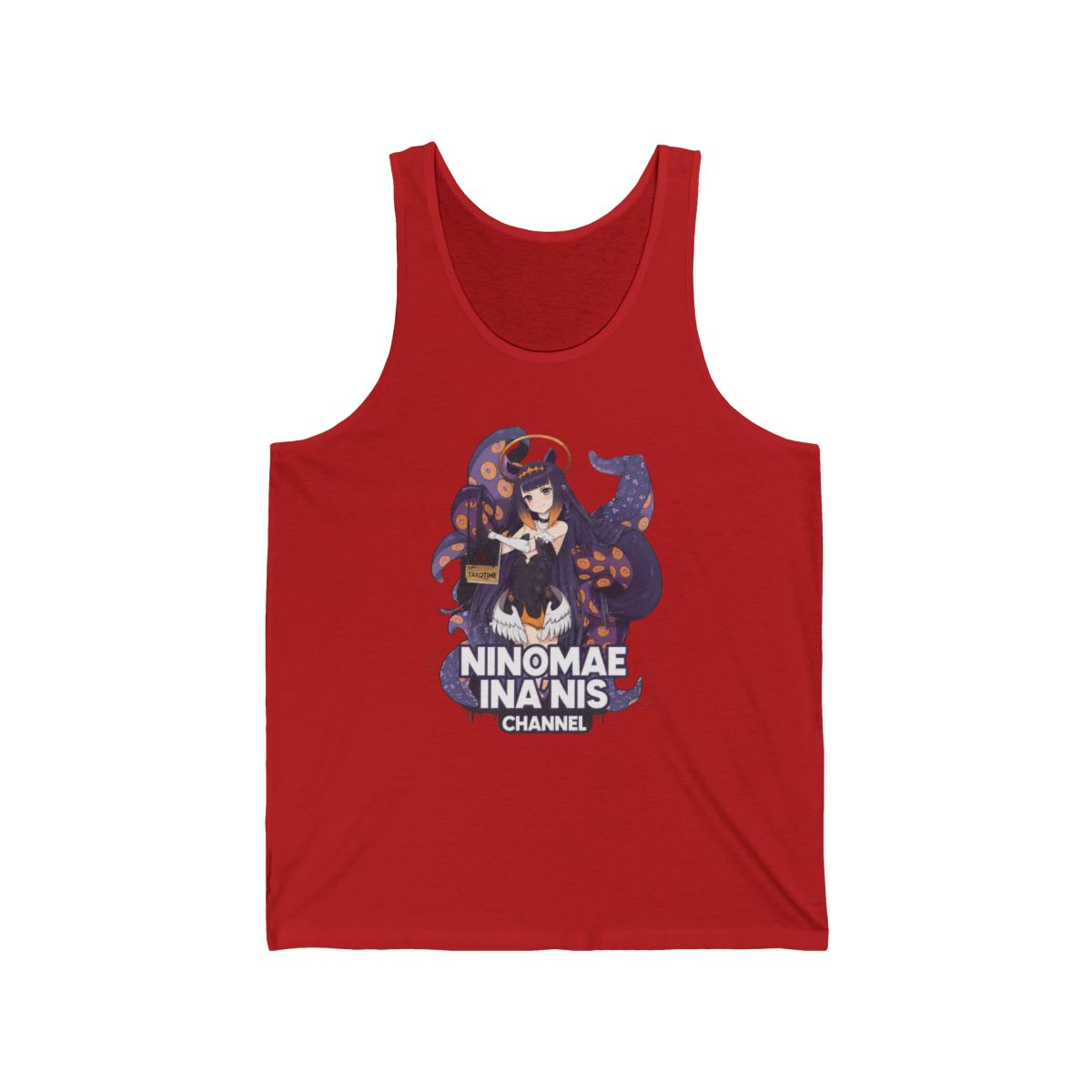 Hololive EN - Ninomae Ina'nis Channel Tank Top - Hololive EN official Tank Tops merch