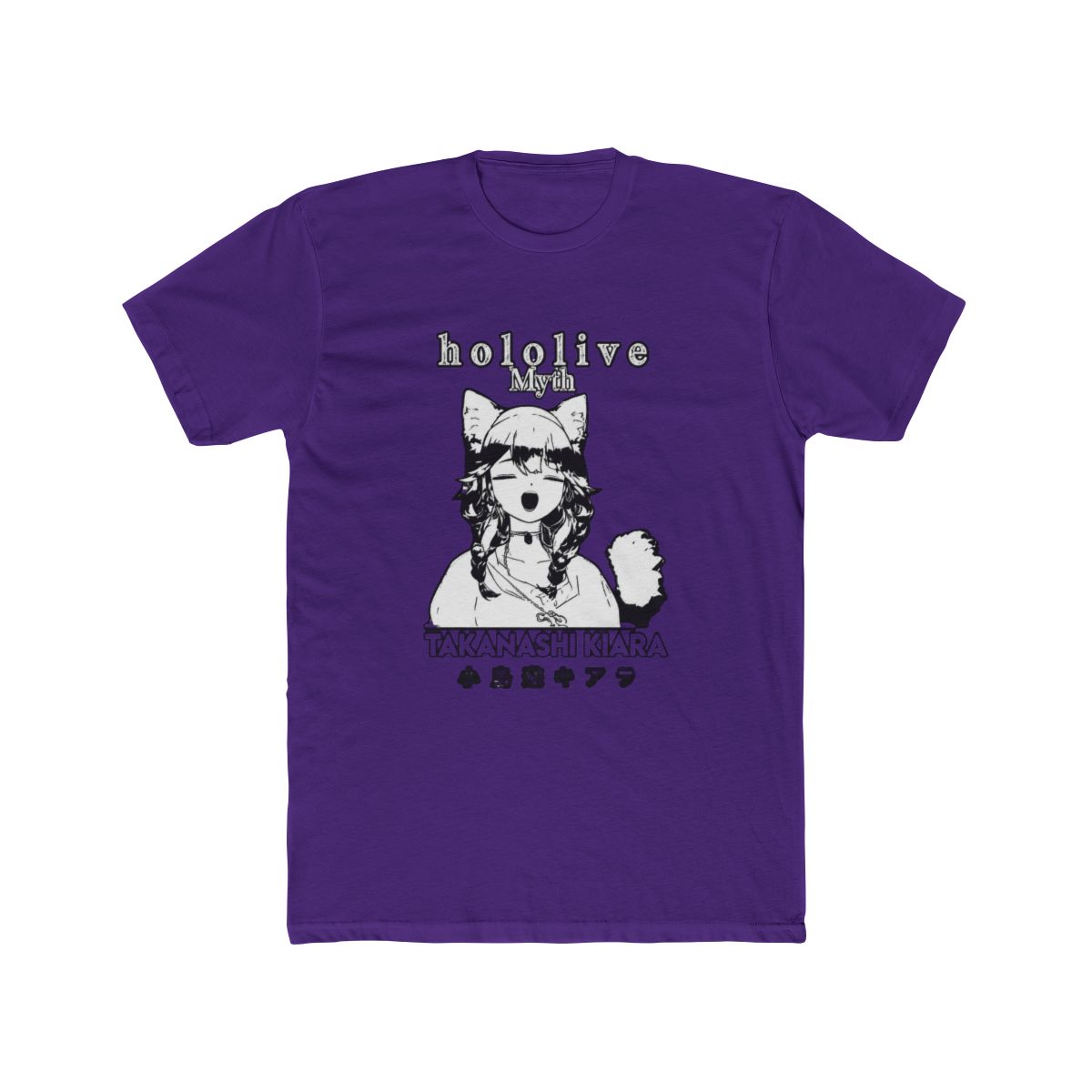 Takanashi Kiara Hololive English HoloMyth Long Sleeve T Shirt - alternate angle 3, merchandise