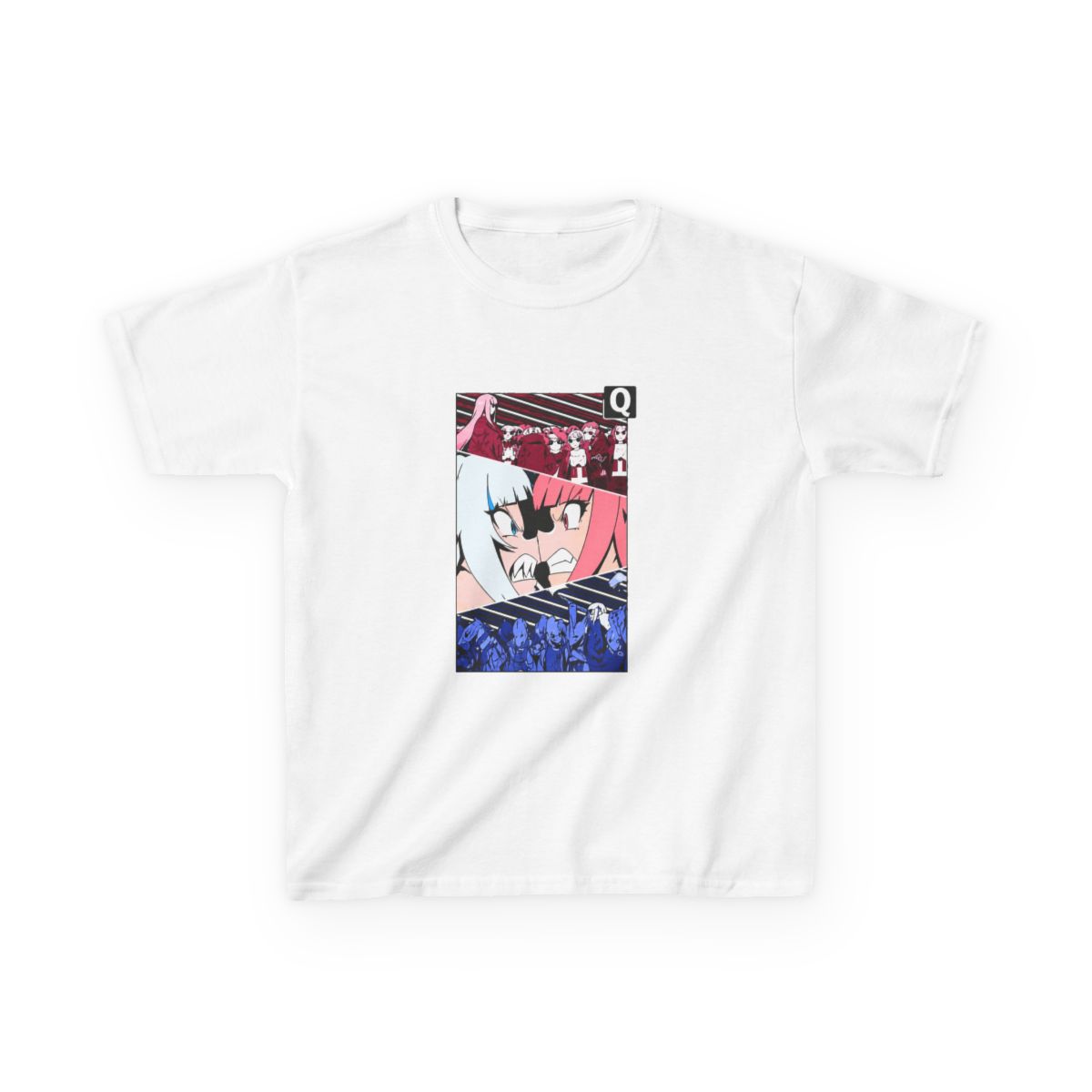 Q | Gawr Gura & Calliope Mori Hololive En Kids T-Shirt