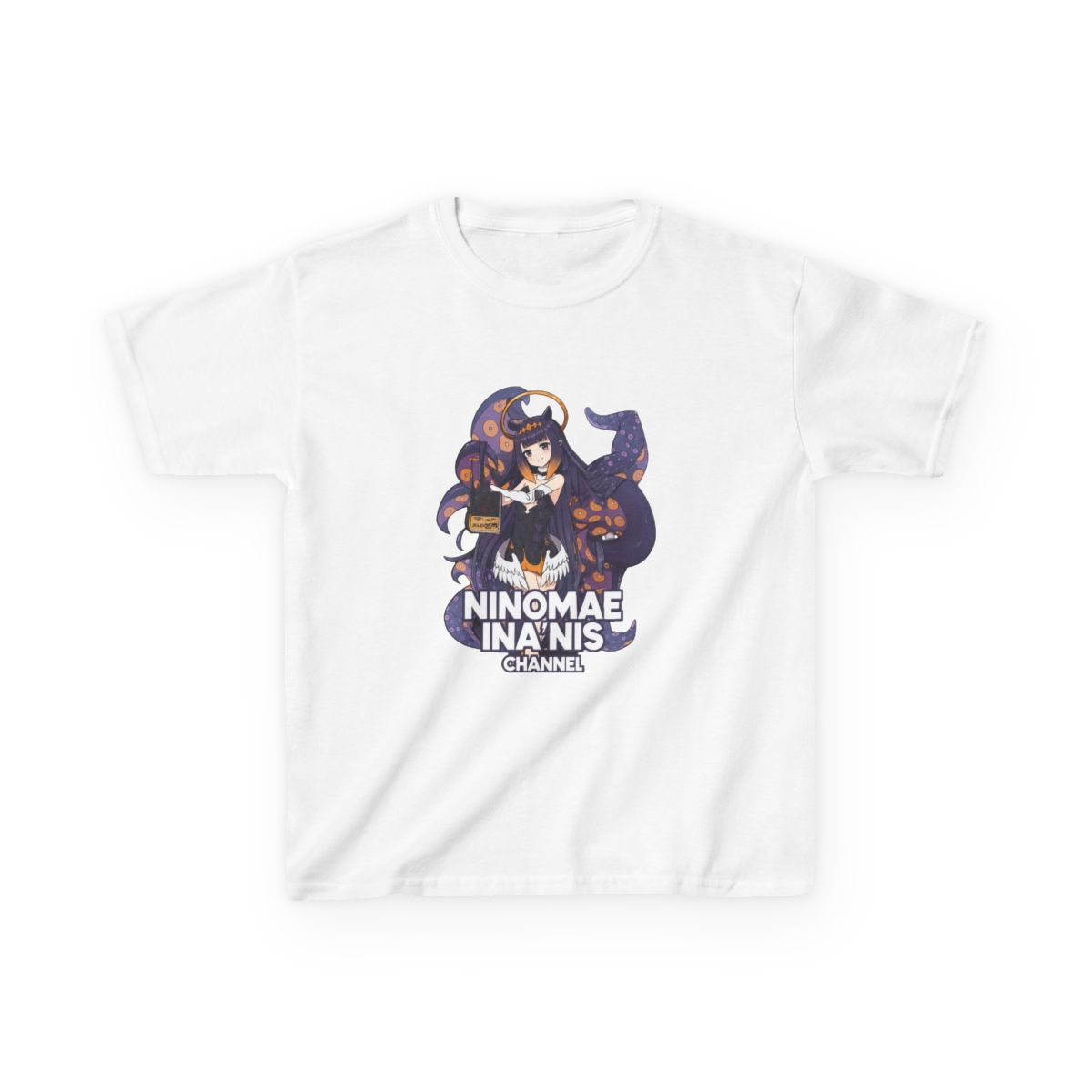 Hololive EN - Ninomae Ina'nis Channel Kids T-Shirt