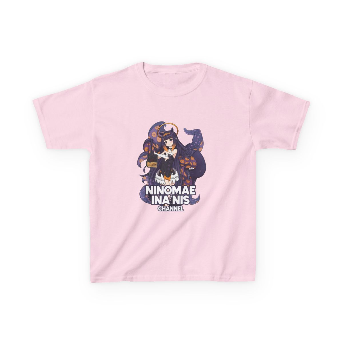 Hololive EN - Ninomae Ina'nis Channel Kids T-Shirt - Official T-Shirts merchandise