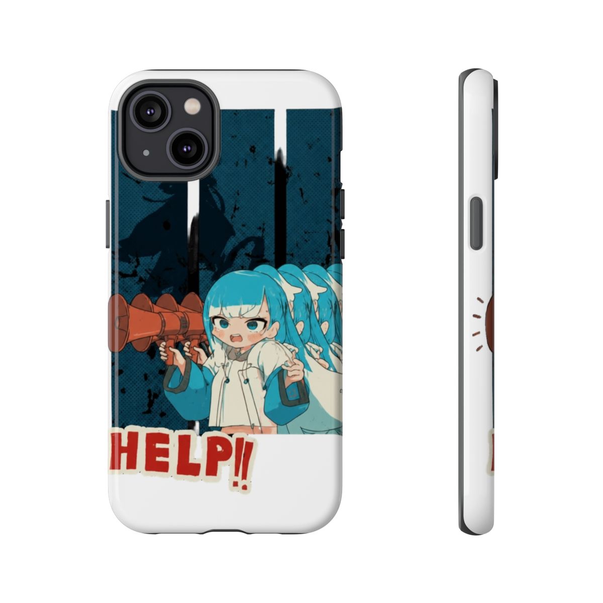 Help | Kobo Kanaeru | Hololive Indonesia Phone Case | Kobo / Hololive ID - alternate angle 5, merchandise