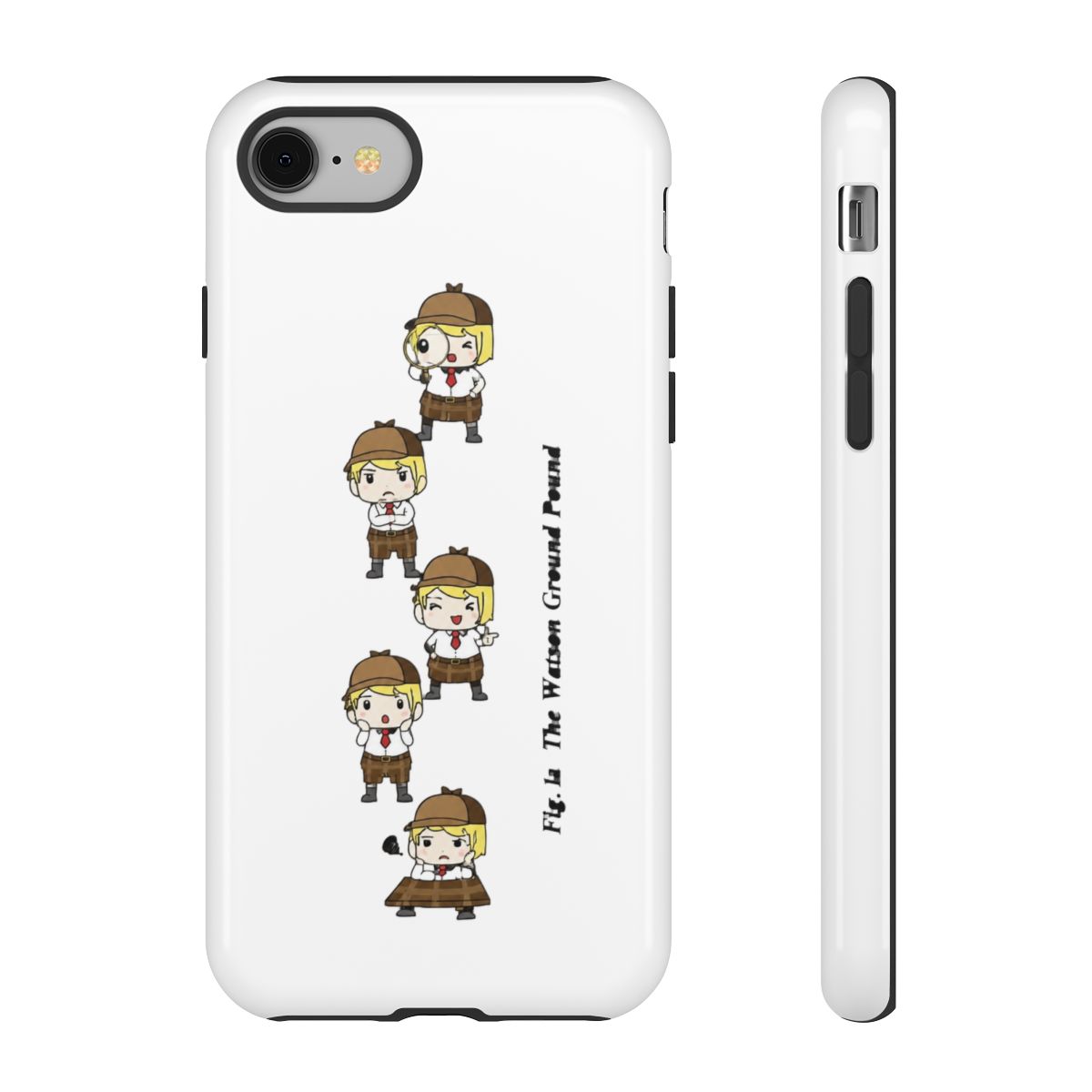 The Amelia Watson Ground Pound Phone Case | Hololive EN - Official phone-cases merchandise