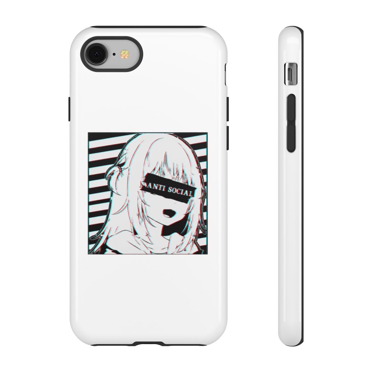 Gawr Gura Hololive En Glitched Phone Case - Official phone-cases merchandise