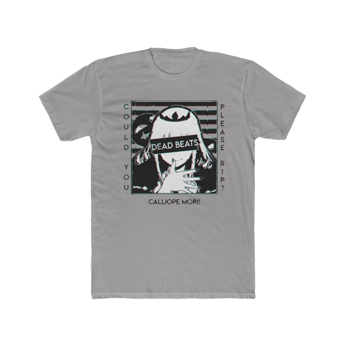 Calliope Mori Glitched Long Sleeve T Shirt | Hololive EN - Official long-sleeves merchandise